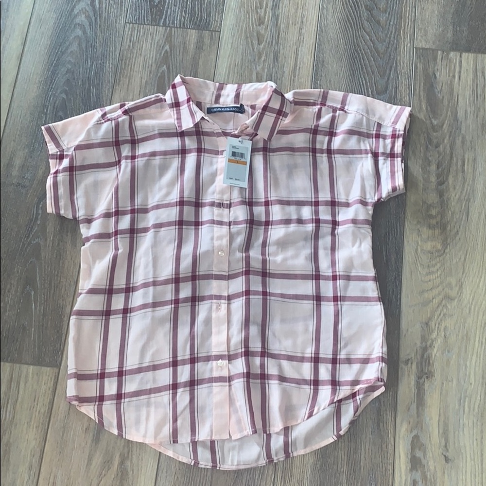 Short sleeve flannel